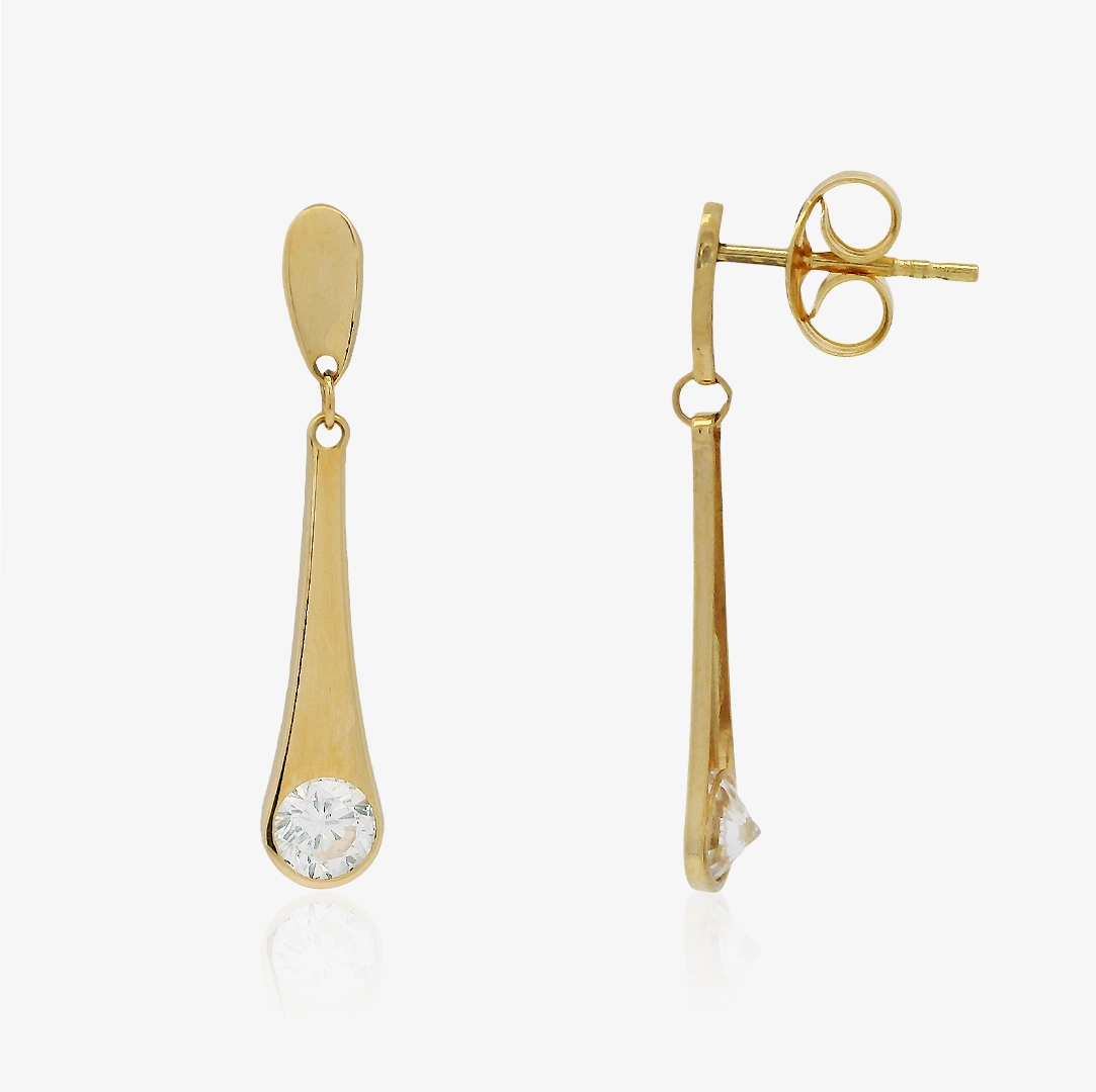Long Teardrop Earrings