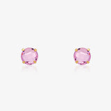 Pendientes Piedras Rosa