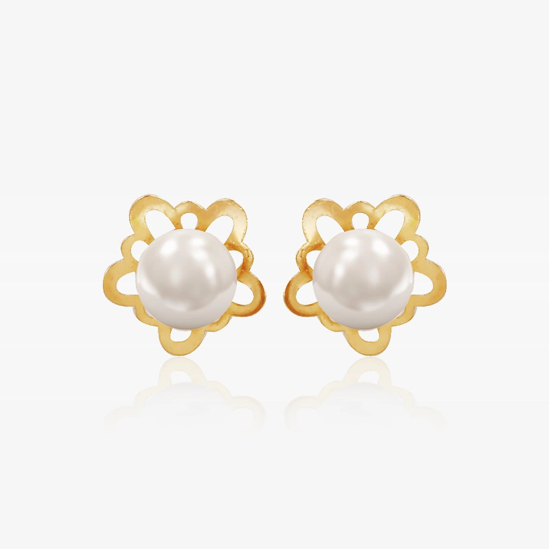 Star Pearl Earrings