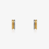 Pendientes Bicolor Aro