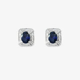 Pendientes Zafiro
