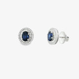 Pendientes Zafiro