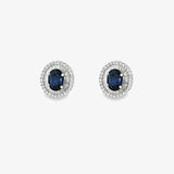 Pendientes Zafiro