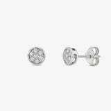 Pendientes Diamante Redondos