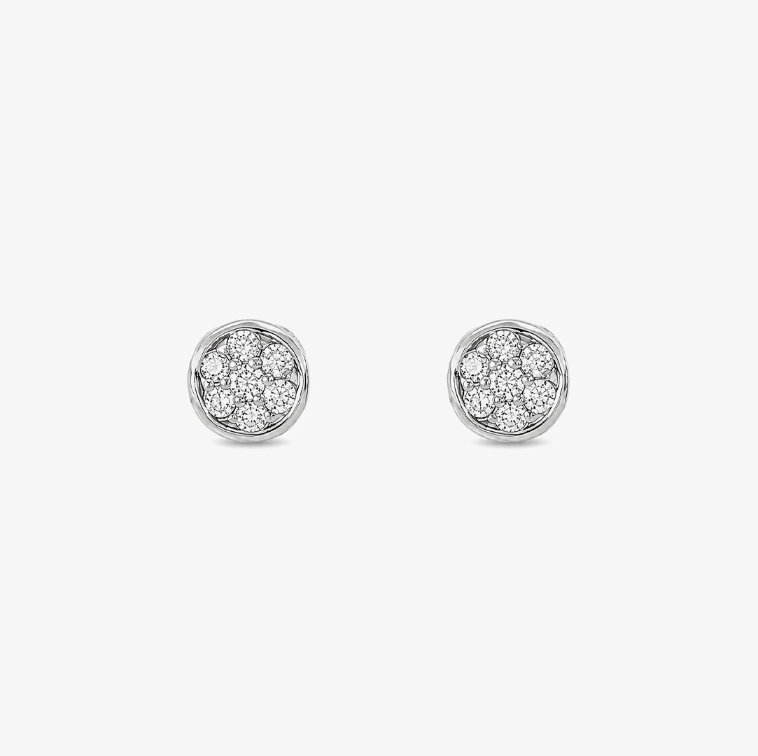 Pendientes Diamante Redondos