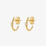 Pendientes Diamante Central