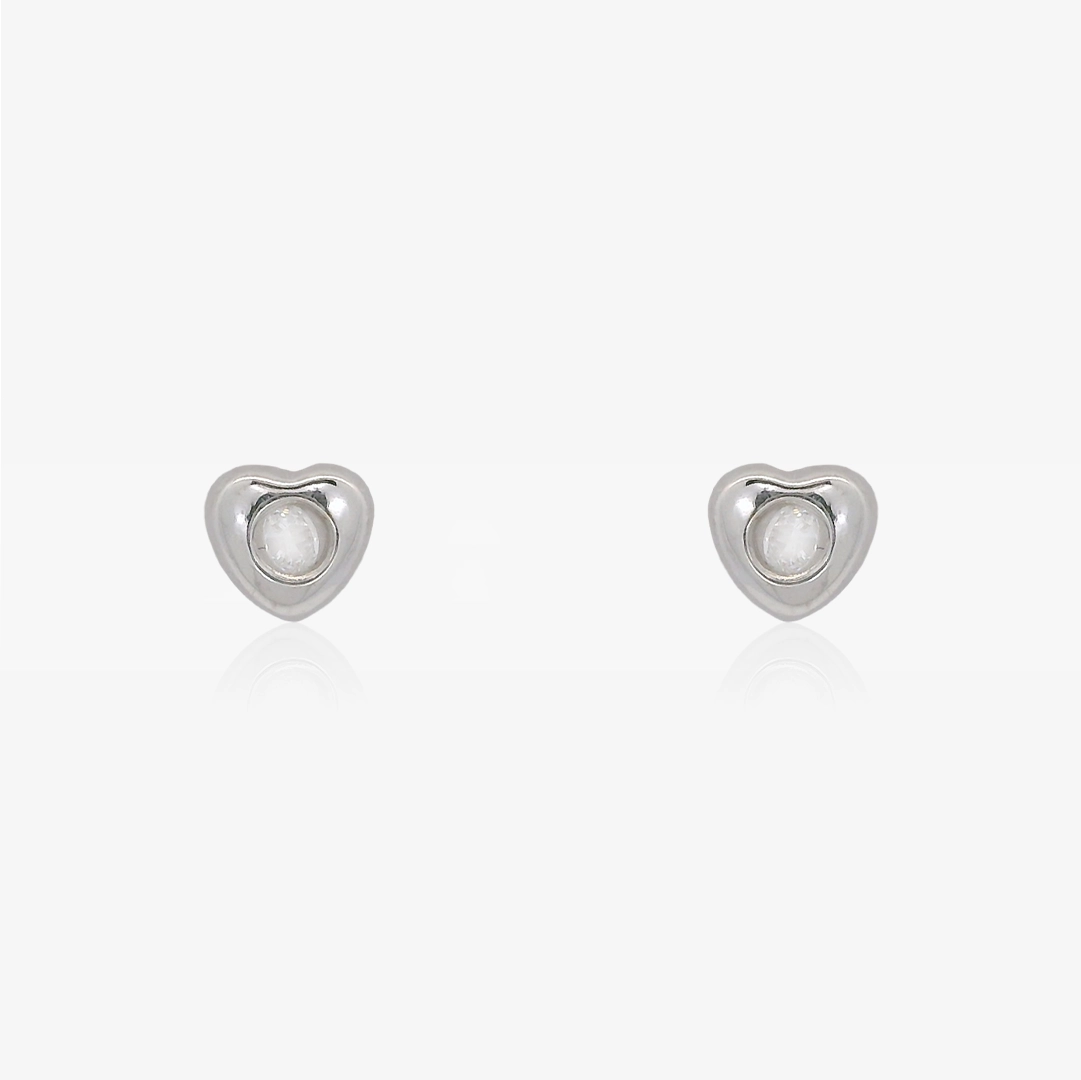 Mini Heart Earrings