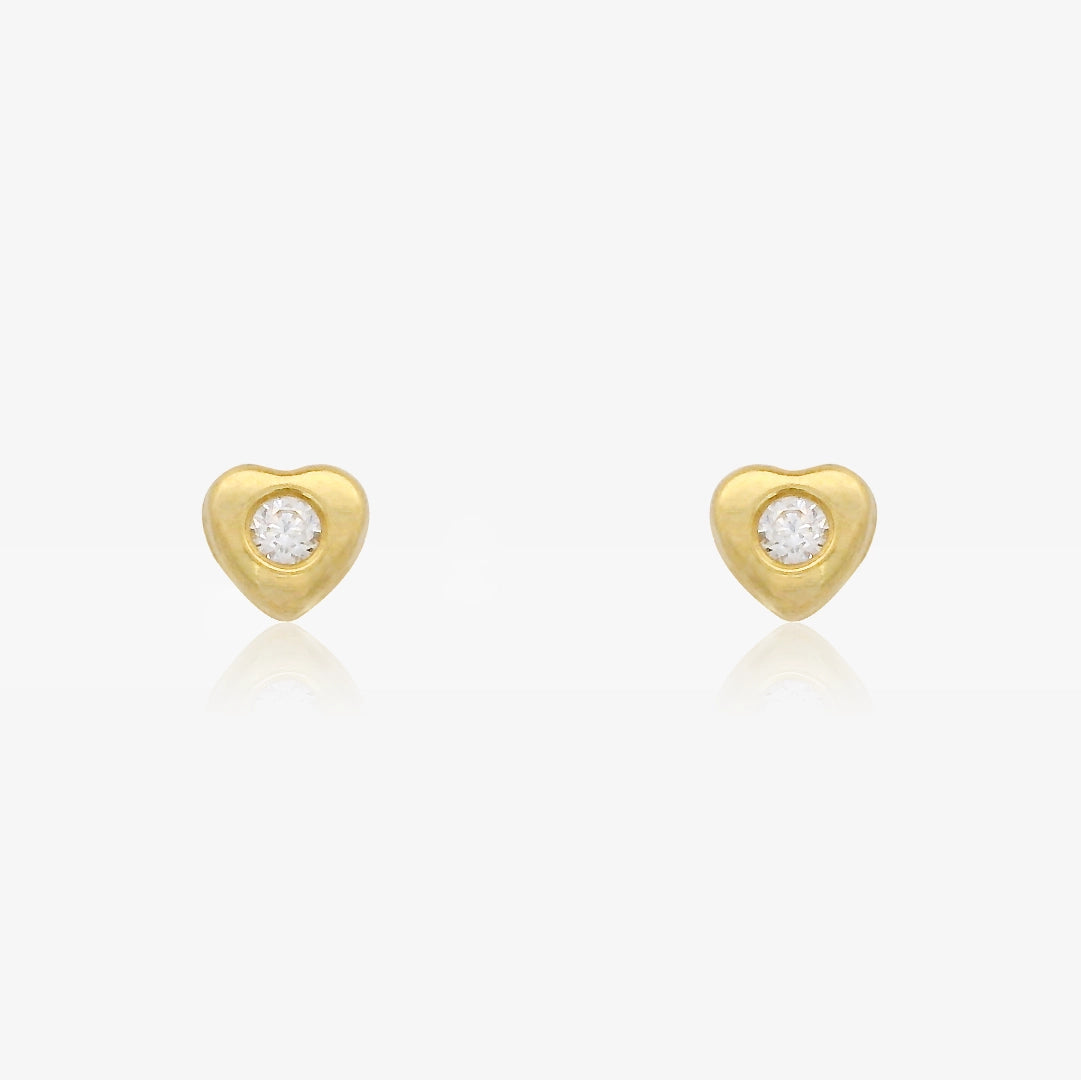 Mini Heart Earrings