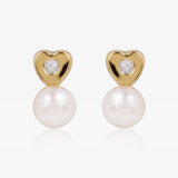 You and Me Heart Earrings