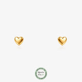 Baby+ Heart Glitter Earrings