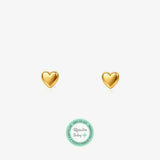 Pendientes Baby+ Corazon brillo