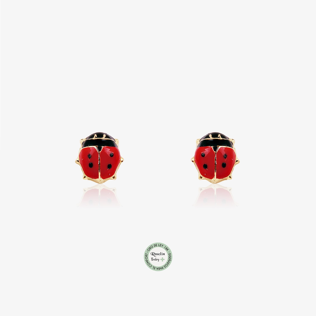 Baby+ Ladybug Earrings