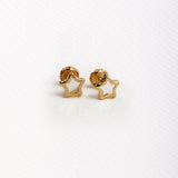 Mother-of-pearl star earrings