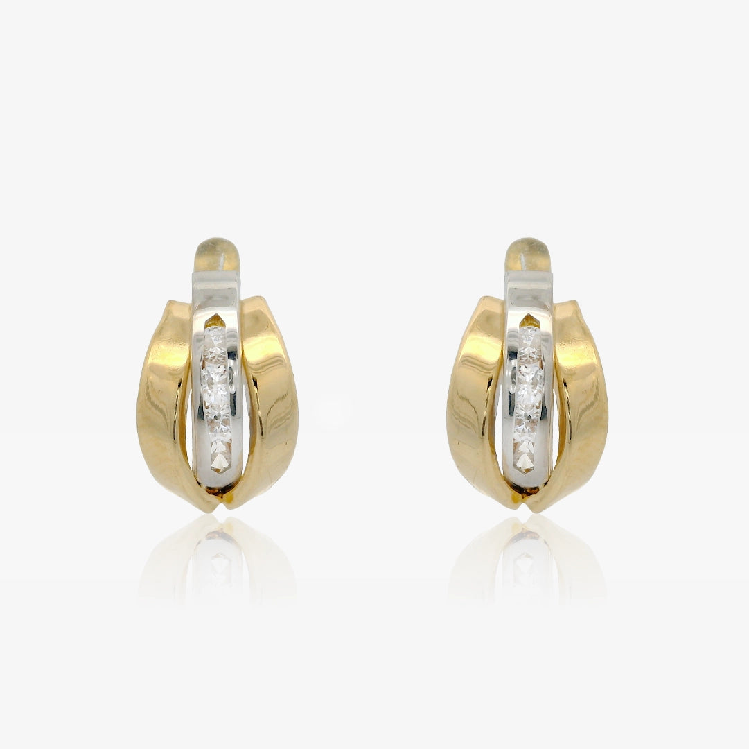 Pendientes Hojilla