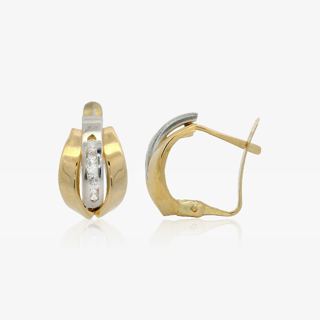 Pendientes Hojilla