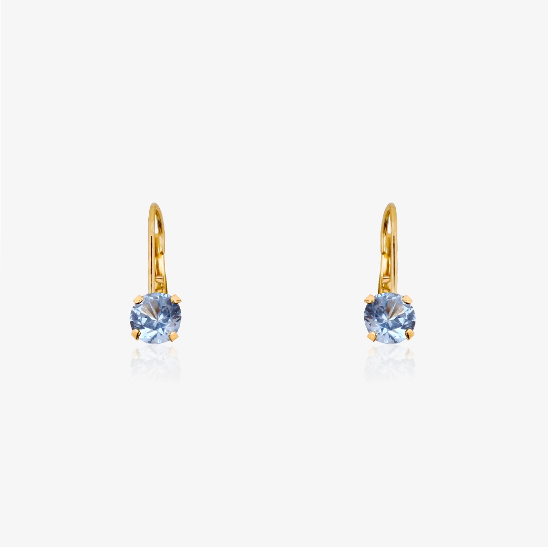 Blue Stone Earrings