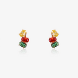 Triple earrings