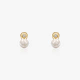 Omega Pearl Earrings