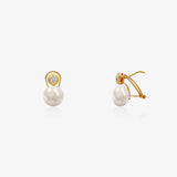 Omega Pearl Earrings