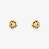 Knot Stone Earrings