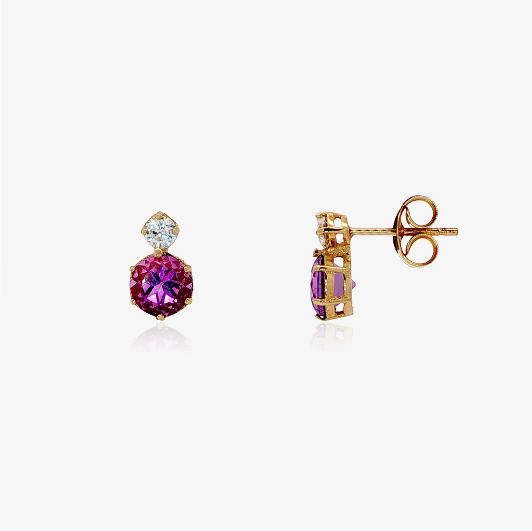 Semi Toi et Moi Earrings