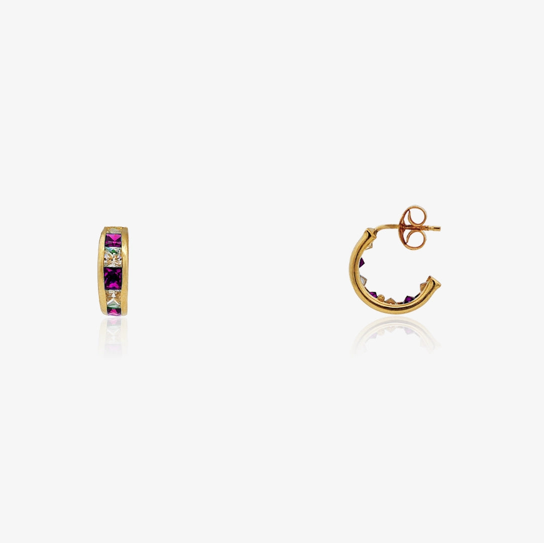 Half-Hoop Earrings