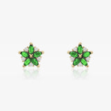 Flower earrings