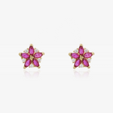 Flower earrings