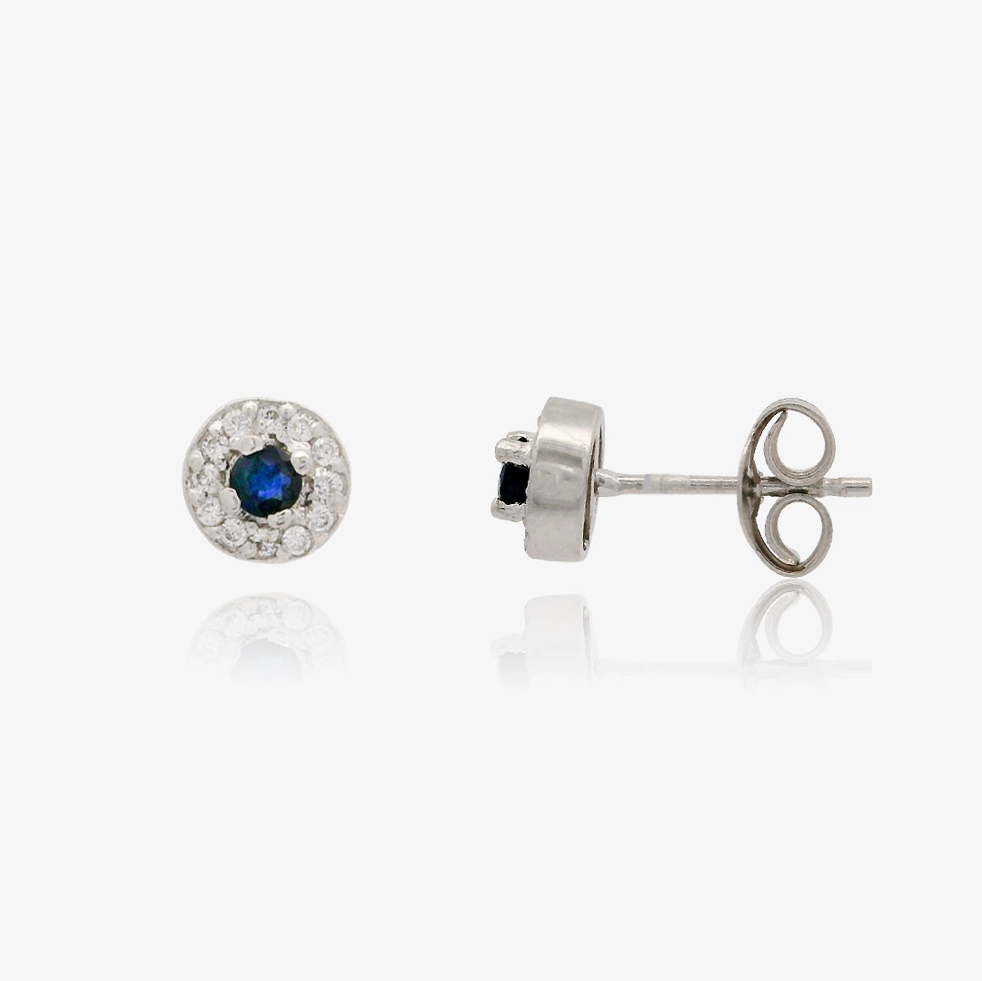 Ruby / Sapphire Stone Earrings