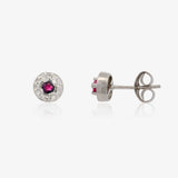 Ruby / Sapphire Stone Earrings