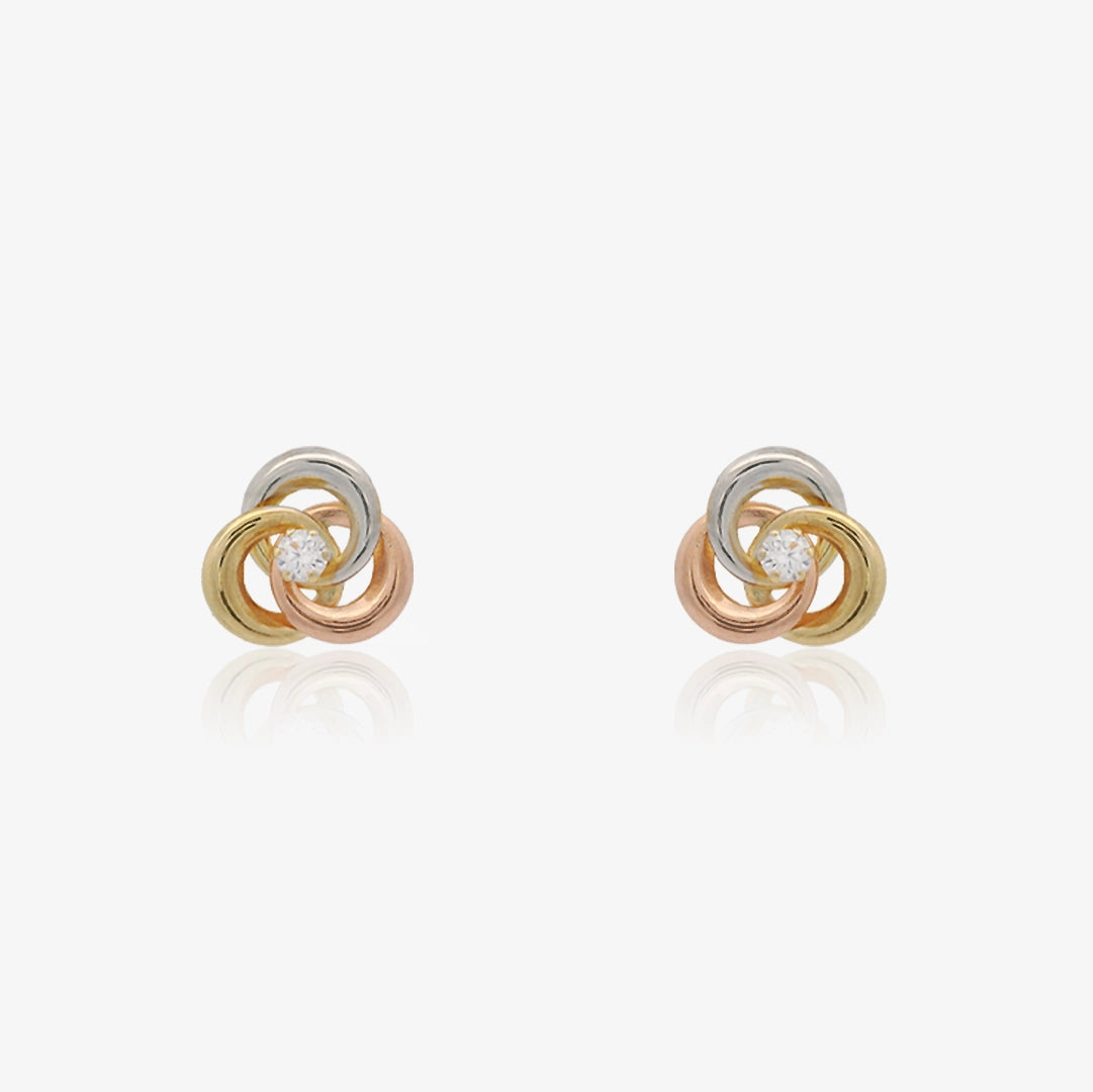 Tricolor Earrings