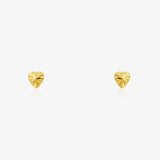 Carved Heart Earrings