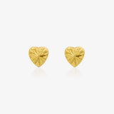 Pendientes Corazón Lapidados