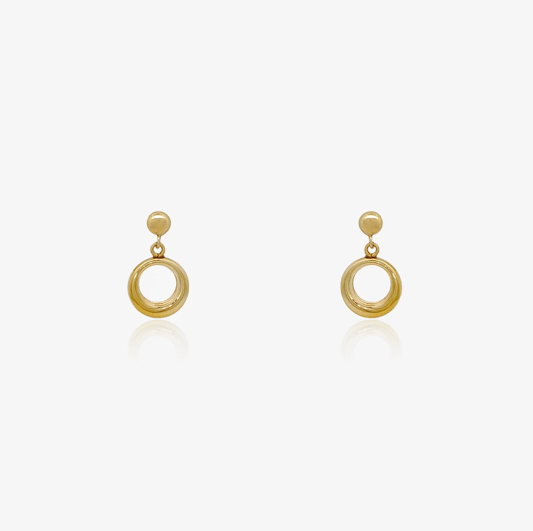 Hoop Drop Earrings