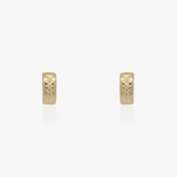 Pendientes Media Caña Tallados