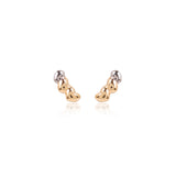 Pares ORO9 Presion Bicolor Triple Corazon