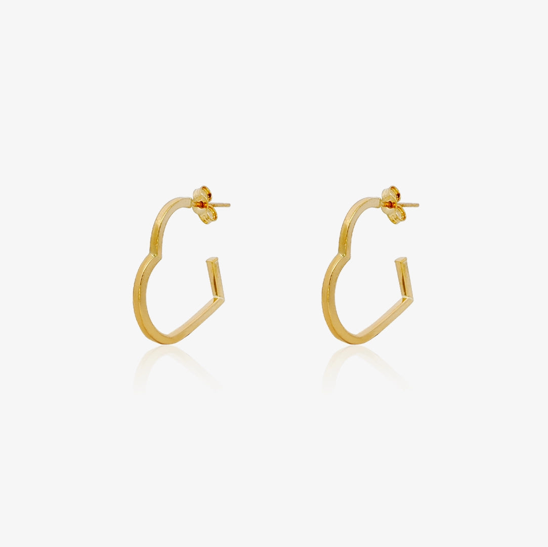 Pendientes Corazón Abierto