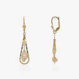 Long Mesh Earrings