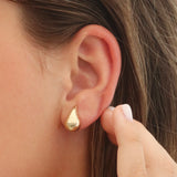Smooth Drop Earrings