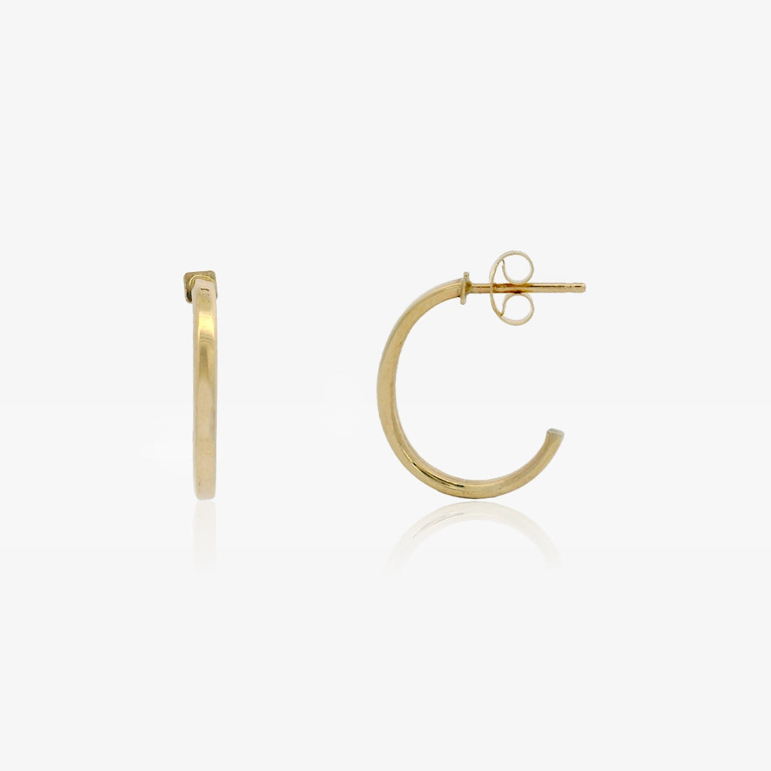 Half-Hoop Earrings