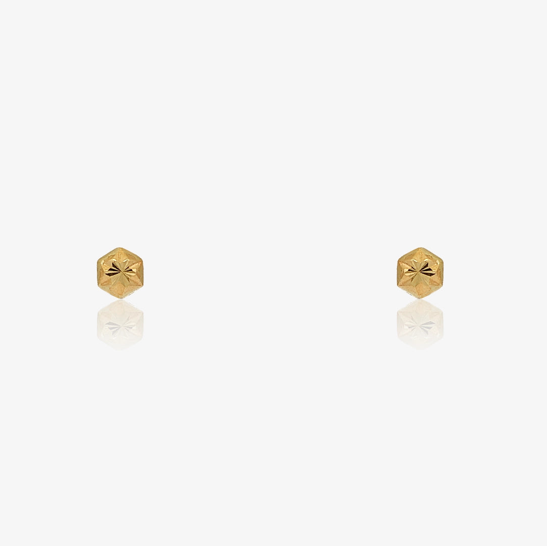 Hexagon Earrings
