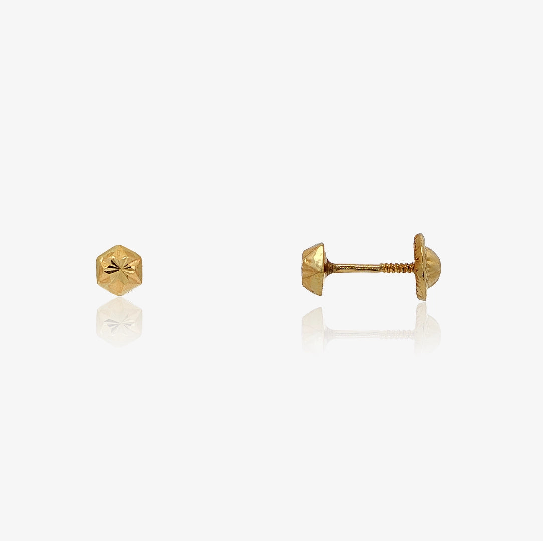 Hexagon Earrings