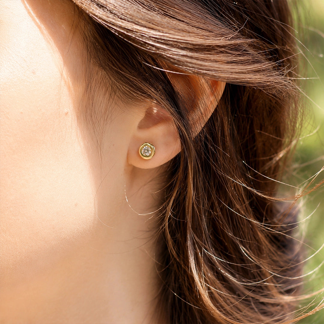 Pendientes Diamante Chaton