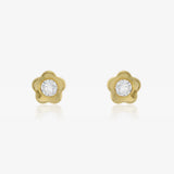 Pendientes Piedras Flor