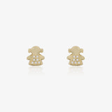 Pendientes Piedras Niña