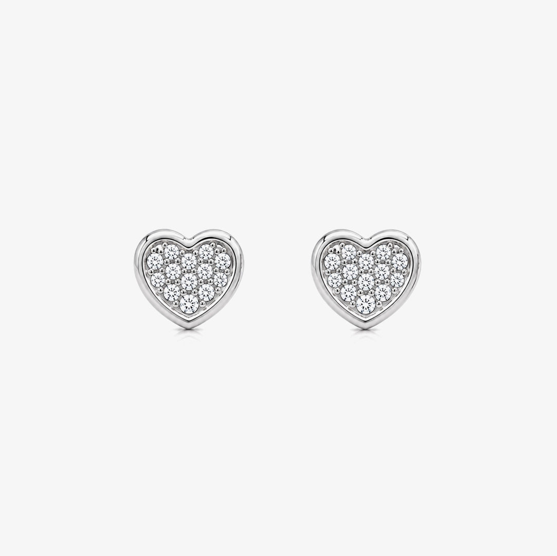 Pendientes Piedras Corazon
