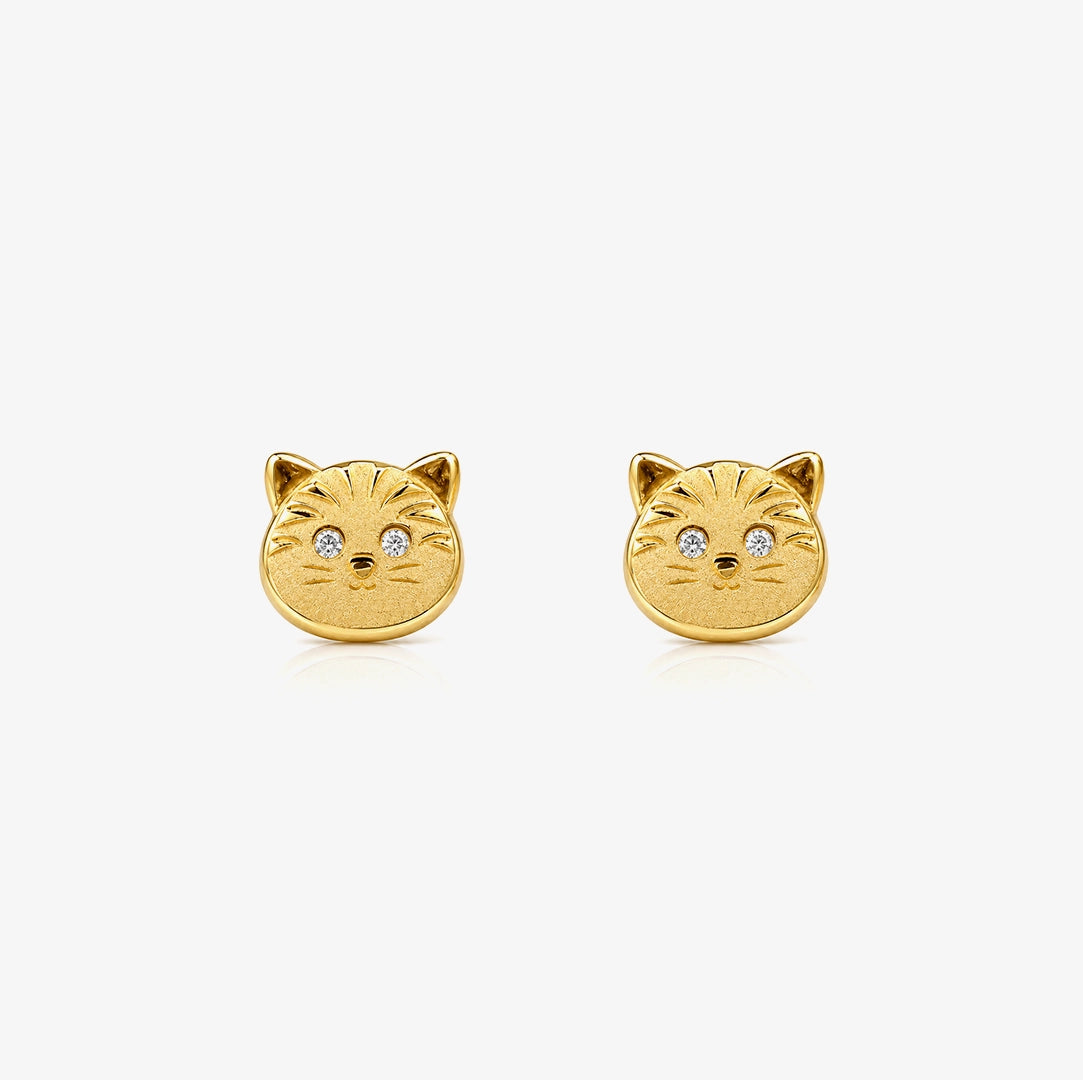 Pendientes Gatito