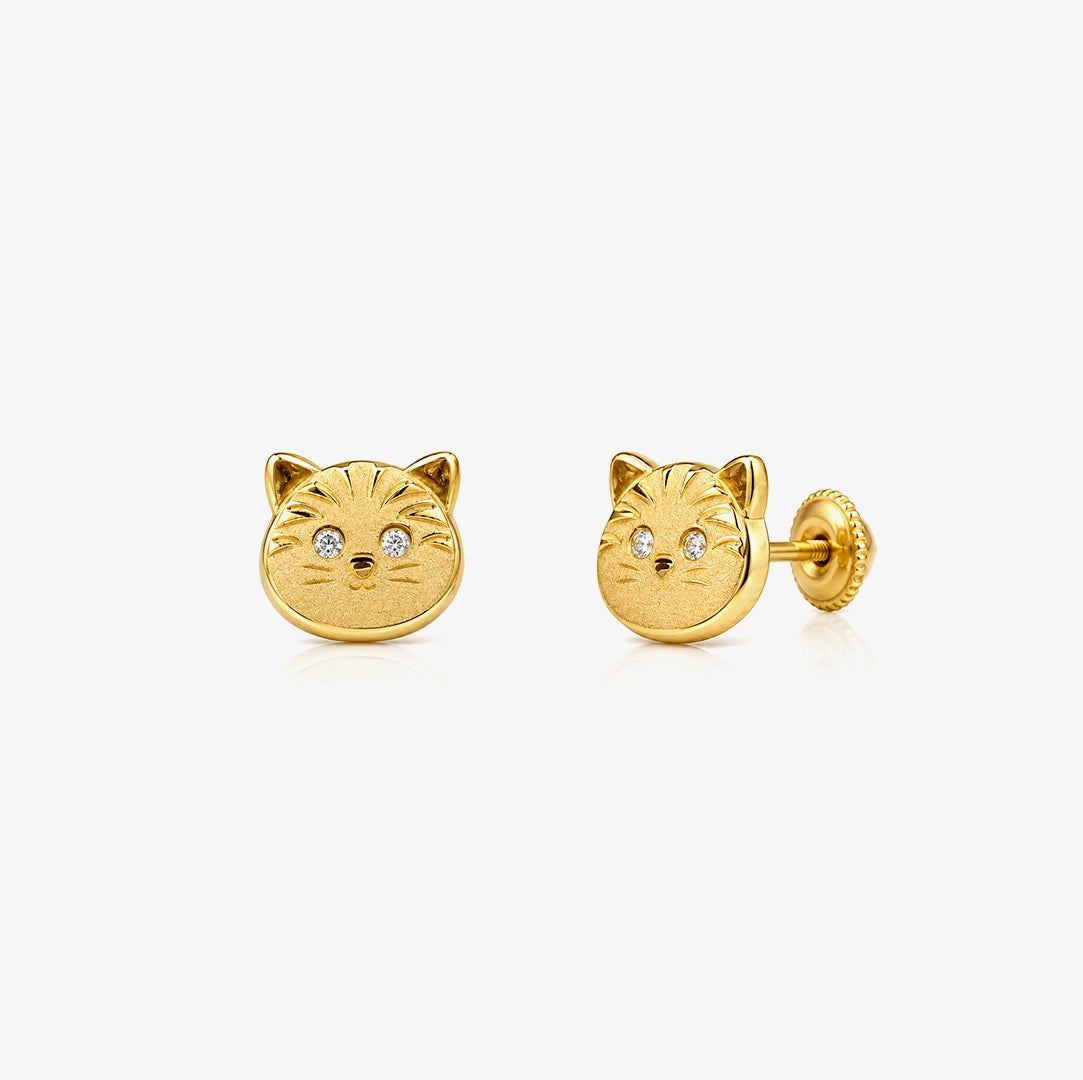 Pendientes Gatito