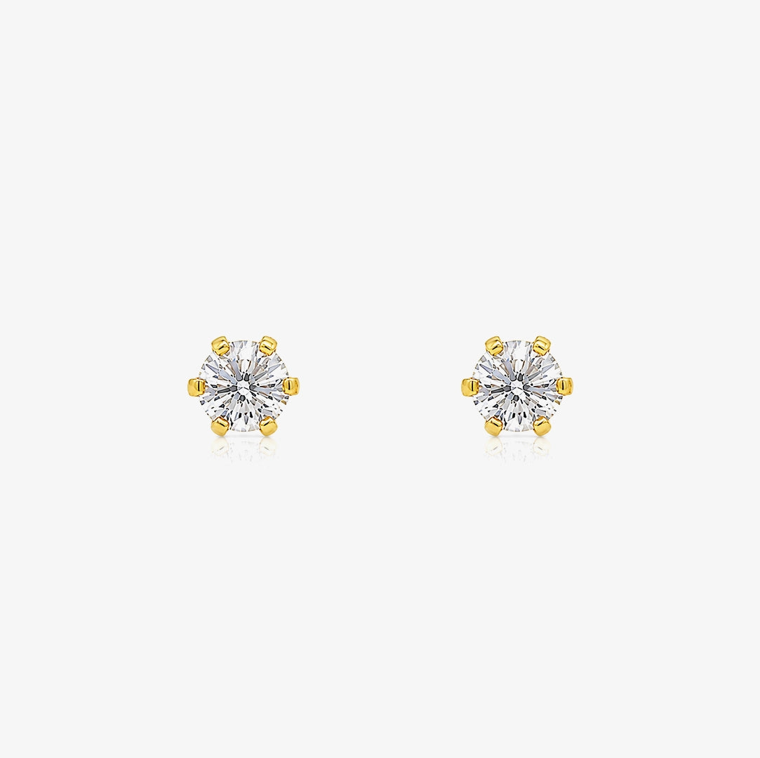 Pendientes Garras Canastilla