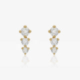 Earrings Triple Decrease